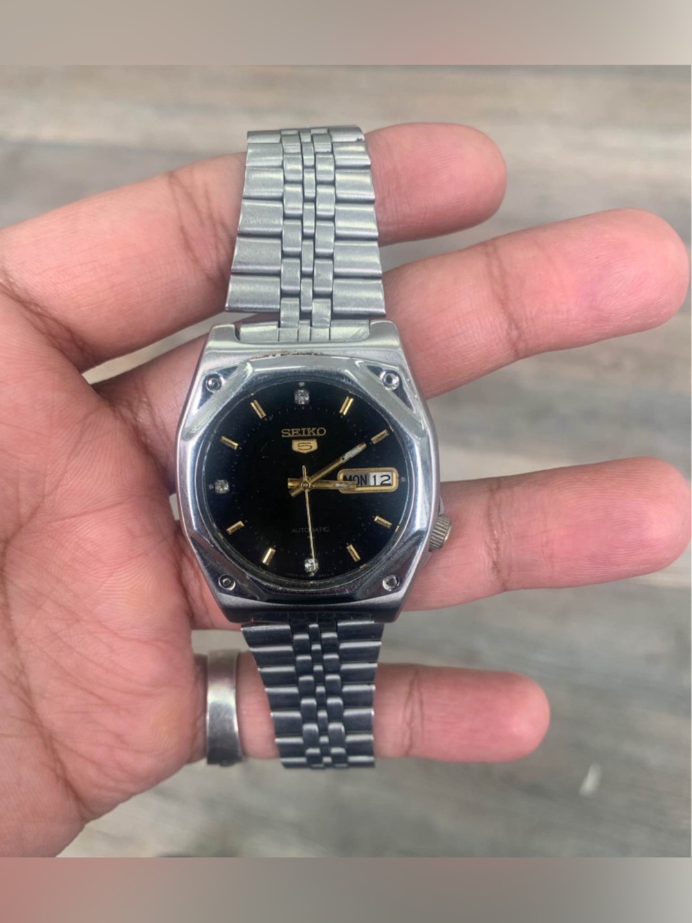 Seiko 5 automatic watch